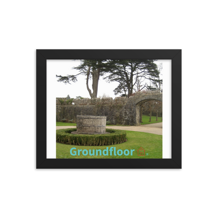 Nature's Wonders Framed photo paper poster with Groundfloor with House Logo