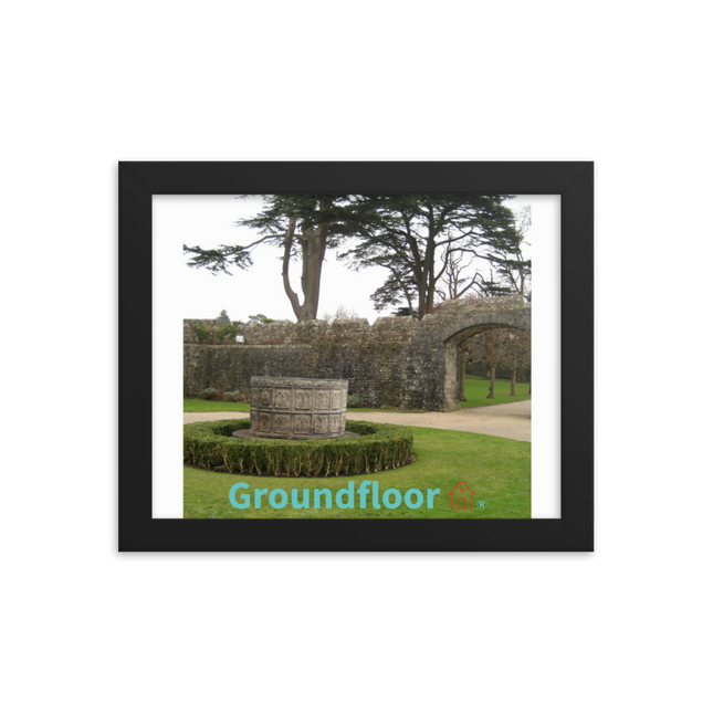 Nature's Wonders Framed photo paper poster with Groundfloor with House Logo