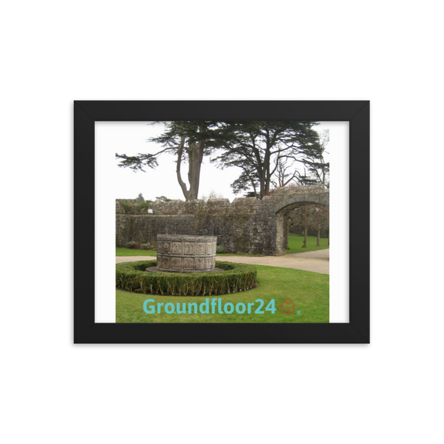 Nature's Wonders Framed photo paper poster with Groundfloor24 with House Logo
