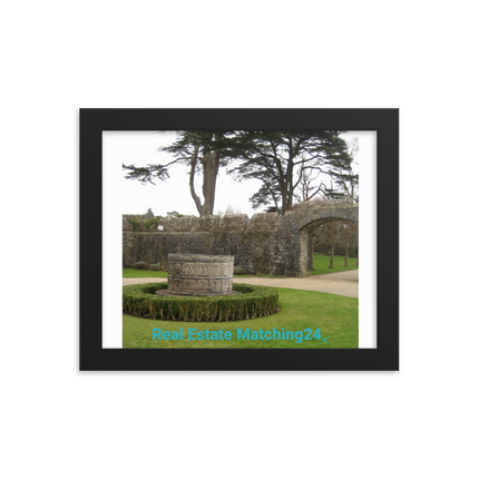 Nature's Wonders Framed photo paper poster with realestatematching24 without key Logo