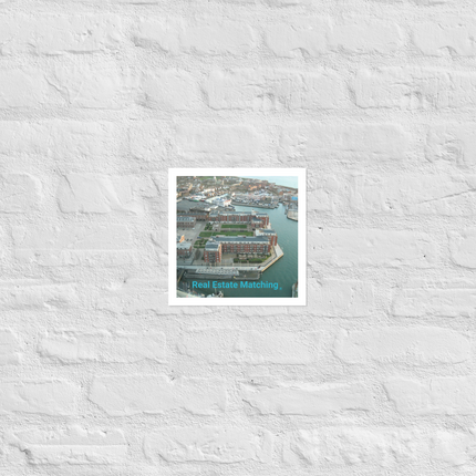 Nice City Photo paper poster with realestatematching without key Logo
