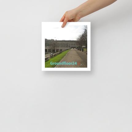 Majestic Palace Photo paper poster with Groundfloor24 with House Logo