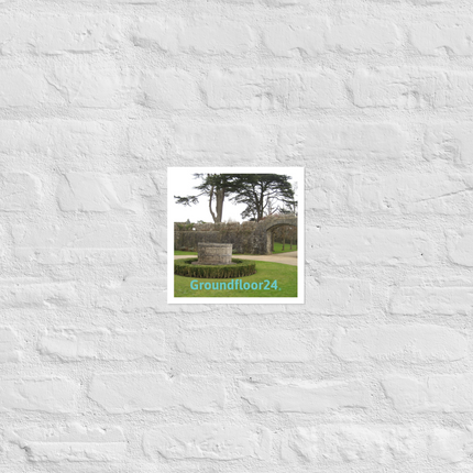 Nature's Wonders Photo paper poster with Groundfloor24 without House Logo