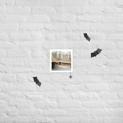 Village Charm Photo paper poster with realestatematching24 without key Logo