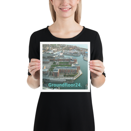 Nice City Photo paper poster with Groundfloor24 without House Logo
