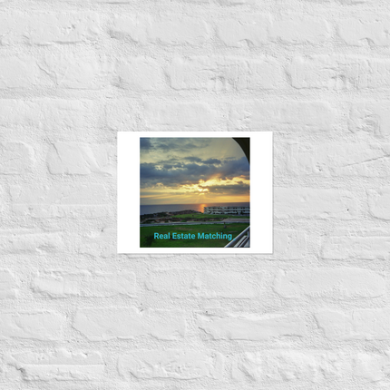 Natural View Photo paper poster with realestatematching without key Logo
