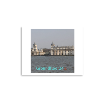 Riverside Beauty Photo paper poster with Groundfloor24 with House Logo