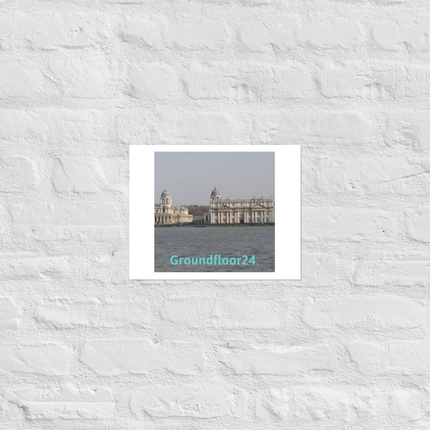 Riverside Beauty Photo paper poster with Groundfloor24 without House Logo