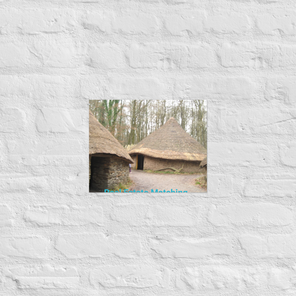 Village Charm Photo paper poster with realestatematching without key Logo