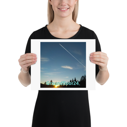 Attractive Sinari Photo paper poster with Groundfloor24 without House Logo
