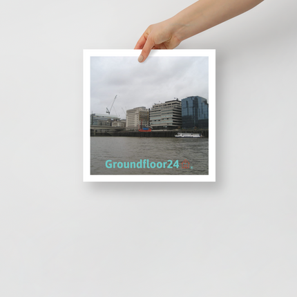 Beautiful Place Photo paper poster with Groundfloor24 Logo