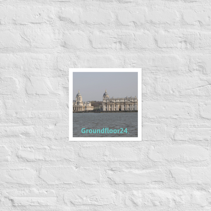 Riverside Beauty Photo paper poster with Groundfloor24 without House Logo