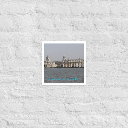 Riverside Beauty Photo paper poster with realestatematching24 with key Logo