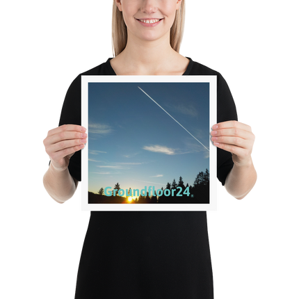 Attractive Sinari Photo paper poster with Groundfloor24 without House Logo