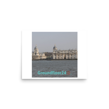 Riverside Beauty Photo paper poster with Groundfloor24 with House Logo