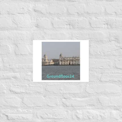 Riverside Beauty Photo paper poster with Groundfloor24 without House Logo