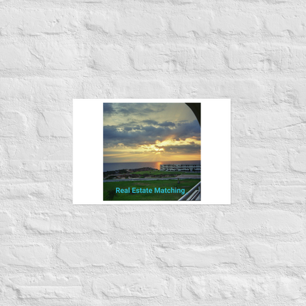 Natural View Photo paper poster with realestatematching without key Logo