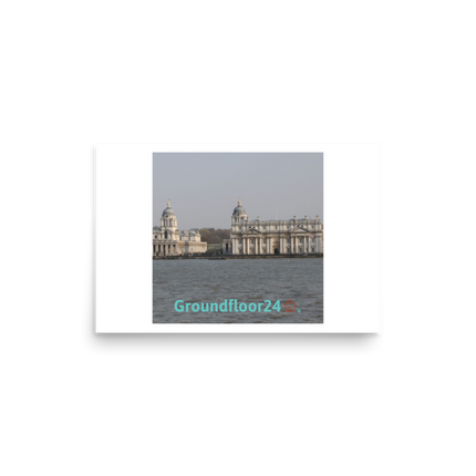 Riverside Beauty Photo paper poster with Groundfloor24 with House Logo