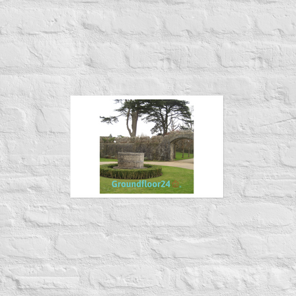 Nature's Wonders Photo paper poster with Groundfloor24 with House Logo