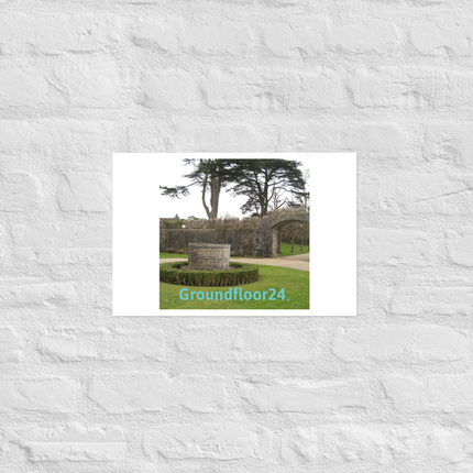 Nature's Wonders Photo paper poster with Groundfloor24 without House Logo
