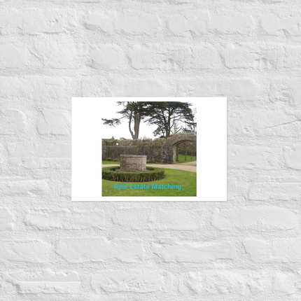 Nature's Wonders Photo paper poster with realestatematching without key Logo