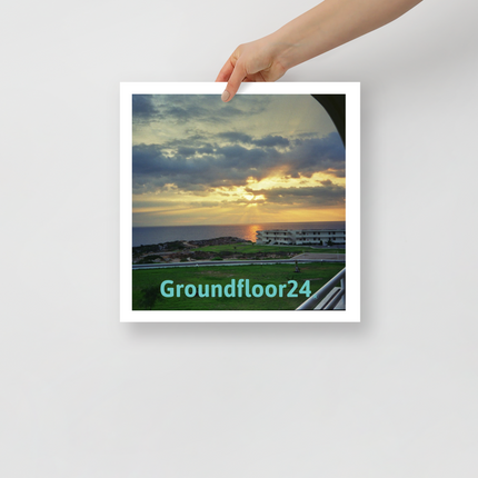Natural View Photo paper poster with Groundfloor24 without House Logo