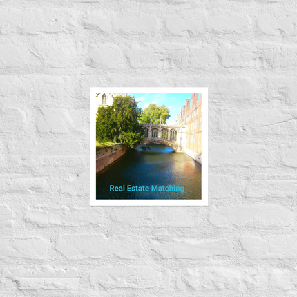 Beautiful Canel Photo paper poster with realestatematching without key Logo