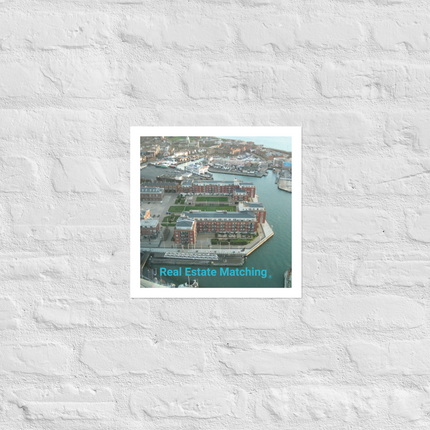 Nice City Photo paper poster with realestatematching without key Logo