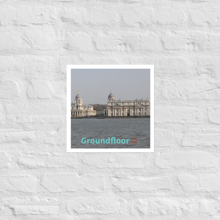 Riverside Beauty Photo paper poster with Groundfloor with House Logo
