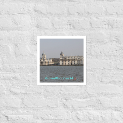 Riverside Beauty Photo paper poster with groundfloorview24 with House Logo