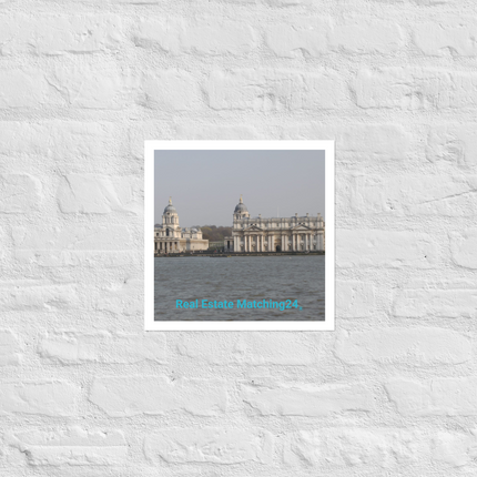 Riverside Beauty Photo paper poster with realestatematching24 without key Logo