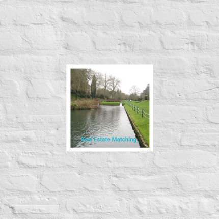 Lakeside Beauty Photo paper poster with realestatematching without key Logo