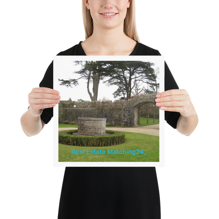 Nature's Wonders Photo paper poster with realestatematching24 without key Logo