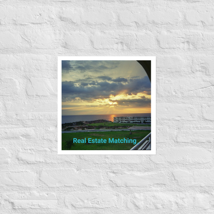 Natural View Photo paper poster with realestatematching without key Logo