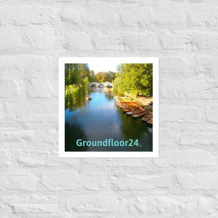 Beautiful Nature Photo paper poster with Groundfloor24 without House Logo