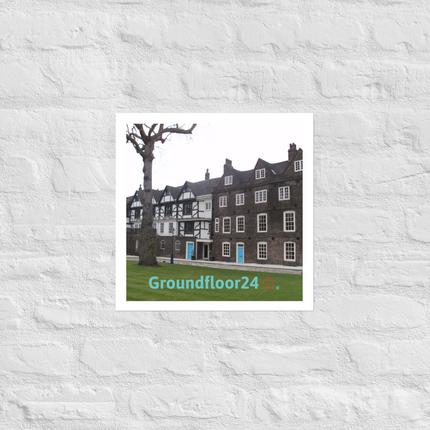 Beautiful Palace Photo paper poster with Groundfloor24 with House Logo