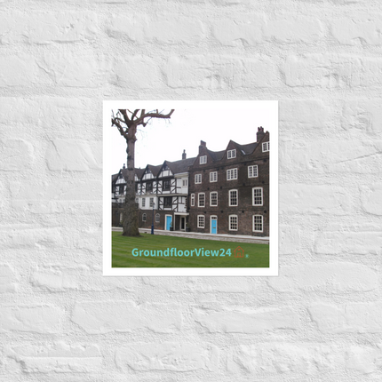 Beautiful Palace Photo paper poster with groundfloorview24 with House Logo