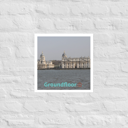 Riverside Beauty Photo paper poster with Groundfloor with House Logo