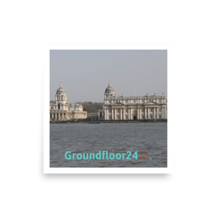 Riverside Beauty Photo paper poster with Groundfloor24 with House Logo