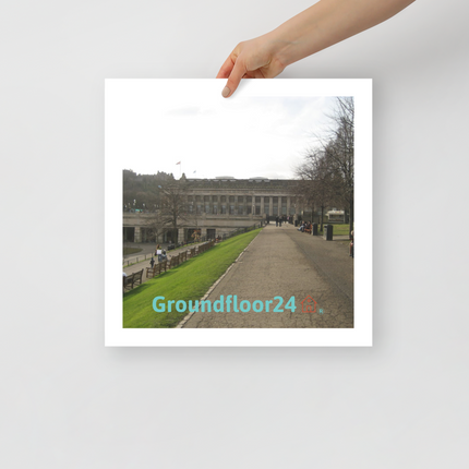 Majestic Palace Photo paper poster with Groundfloor24 with House Logo