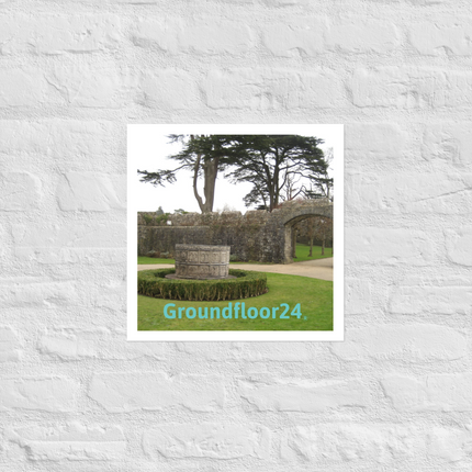 Nature's Wonders Photo paper poster with Groundfloor24 without House Logo
