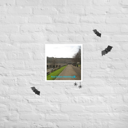 Majestic Palace Photo paper poster with realestatematching with key Logo