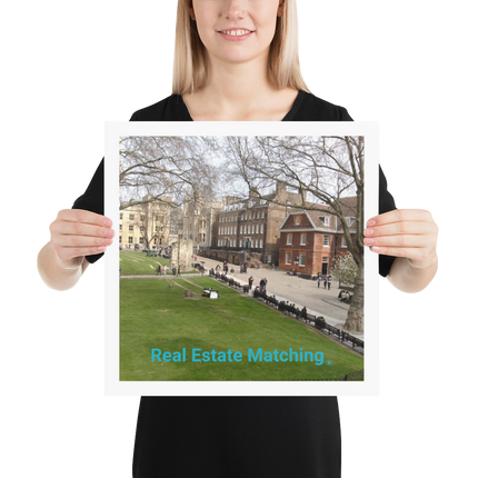 Beautiful Park Photo paper poster with realestatematching without key Logo