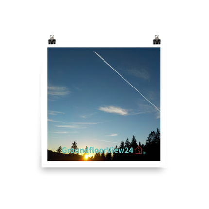 Attractive Sinari Photo paper poster with groundfloorview24 with House Logo