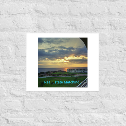 Natural View Photo paper poster with realestatematching without key Logo