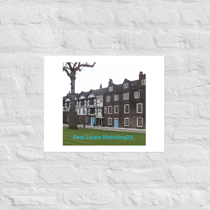 Beautiful Palace Photo paper poster with realestatematching24 without key Logo