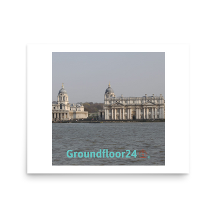Riverside Beauty Photo paper poster with Groundfloor24 with House Logo