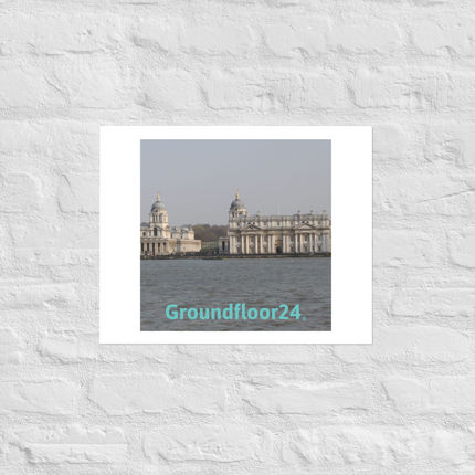 Riverside Beauty Photo paper poster with Groundfloor24 without House Logo