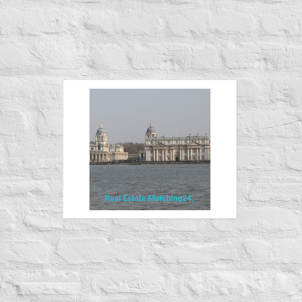 Riverside Beauty Photo paper poster with realestatematching24 without key Logo