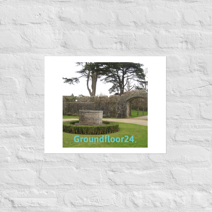 Nature's Wonders Photo paper poster with Groundfloor24 without House Logo